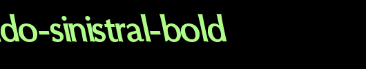 Oregon-LDO-Sinistral-Bold.ttf英文字体下载