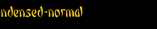 Orient1-Condensed-Normal.ttf英文字体下载