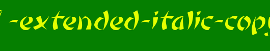 Orient1-Extended-Italic-copy-2-.ttf英文字体下载