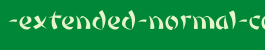 Orient1-Extended-Normal-copy-1-.ttf英文字体下载
