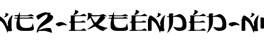 Orient2-Extended-Normal.ttf英文字体下载