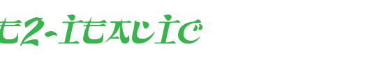 Orient2-Italic.ttf英文字体下载