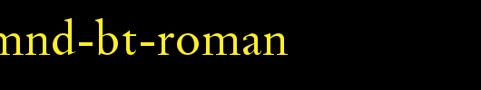 OrigGarmnd-BT-Roman.ttf英文字体下载