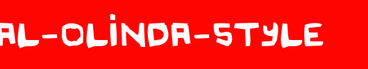 Original-Olinda-Style.ttf英文字体下载