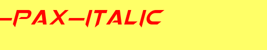 Orion-Pax-Italic.otf英文字体下载