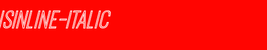 OstrichSansInline-Italic.otf英文字体下载