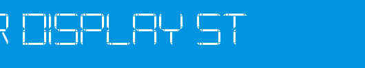 Other-Display-St.ttf英文字体下载