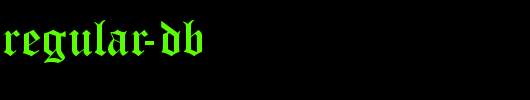 Ottoman-Regular-DB.ttf英文字体下载