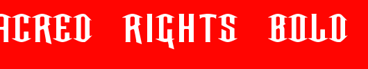 Our-Sacred-Rights-Bold.ttf英文字体下载