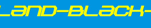 Outland-Black-Italic.otf英文字体下载