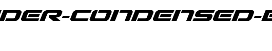 Outrider-Condensed-Bold-Italic.ttf英文字体下载