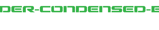 Outrider-Condensed-Bold.ttf英文字体下载