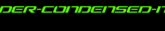 Outrider-Condensed-Italic.ttf英文字体下载