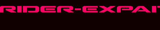Outrider-Expanded-Bold-copy-1-.ttf英文字体下载