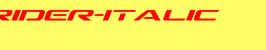 Outrider-Italic.ttf英文字体下载