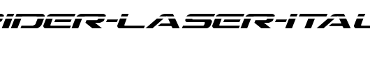 Outrider-Laser-Italic.ttf英文字体下载