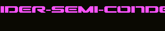 Outrider-Semi-Condensed-Bold.ttf英文字体下载