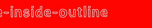 Outside-inside-outline.ttf英文字体下载