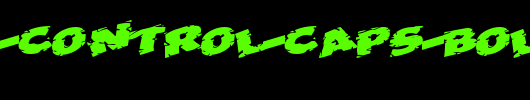 Outta-Control-Caps-Bold.ttf英文字体下载