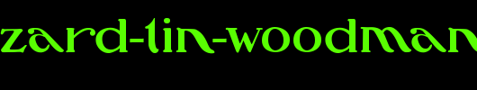 Oz-s-Wizard-Tin-Woodman.ttf英文字体下载