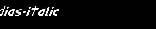 Ozymandias-Italic.ttf英文字体下载