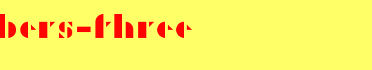 P22-Albers-Three_英文字体