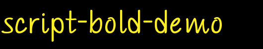 PAROLE-Script-Bold-Demo.otf