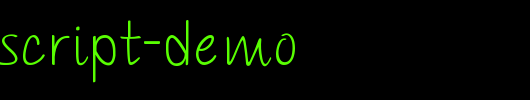 PAROLE-Script-Demo.otf
