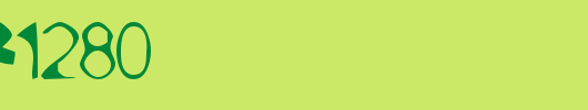 POP-1280_英文字体
