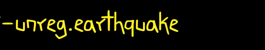 PT-Script-Unreg.Earthquake.ttf