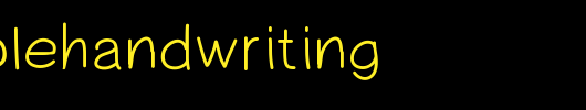 PWSimpleHandwriting.ttf