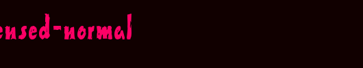 Paint-Condensed-Normal_英文字体