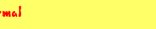Paint-Normal_英文字体