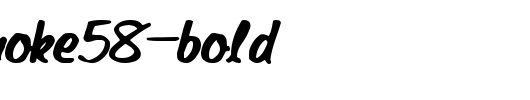 PaintStroke58-Bold.ttf