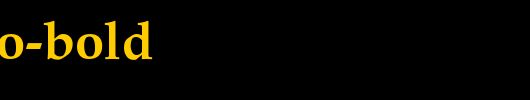 Palatino-Bold_英文字体