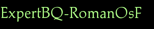 PalatinoExpertBQ-RomanOsF_英文字体