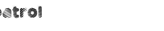 Pantspatrol_英文字体