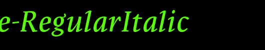 Parable-RegularItalic_英文字体