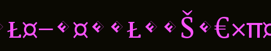 Parable-RegularSCExpert_英文字体