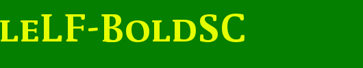 ParableLF-BoldSC_英文字体