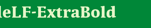 ParableLF-ExtraBold_英文字体
