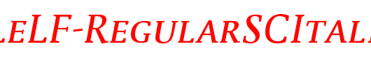 ParableLF-RegularSCItalic_英文字体