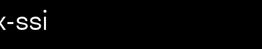 Parallax-SSi_英文字体