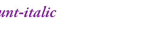 Paramount-Italic_英文字体