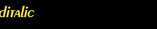 Pare-BoldItalic_英文字体