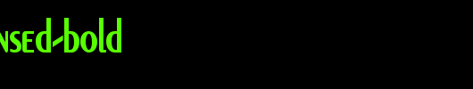 Pare-Condensed-Bold_英文字体
