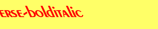 Pare-Reverse-BoldItalic_英文字体