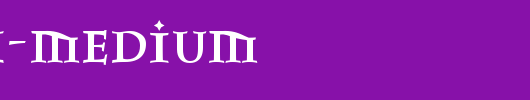 Parish-Medium_英文字体