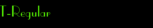 ParisianBT-Regular_英文字体