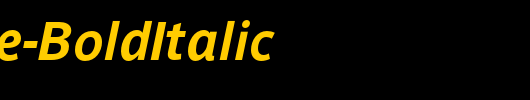 Parisine-BoldItalic_英文字体